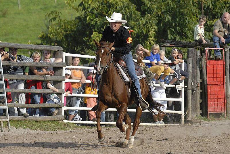 Rodeo v Libchavách.