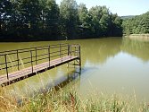 Vodní nádrž v Kunčině u Moravské Třebové je na prodej. Lesy České republiky ji už nepotřebují.