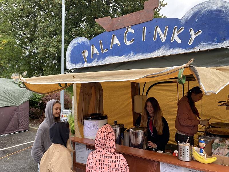 Pouť nezkazila ani nepřízeň počasí, ale výstup na Křížovou horu se nekonal