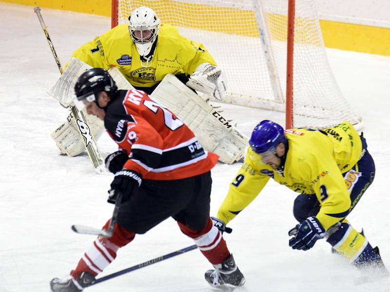 Krajská hokejová liga: HC Spartak Choceň - HC Chrudim.