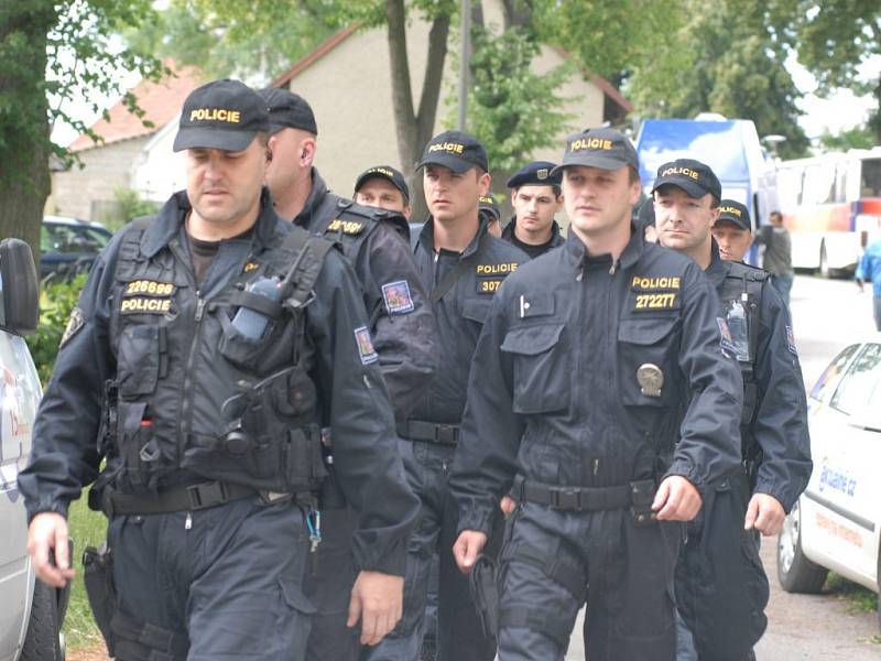 Speciální zásahové jednotky Policie ČR v Noříně.