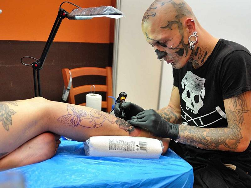 Tetovací show Tattoo Action v České Třebové.