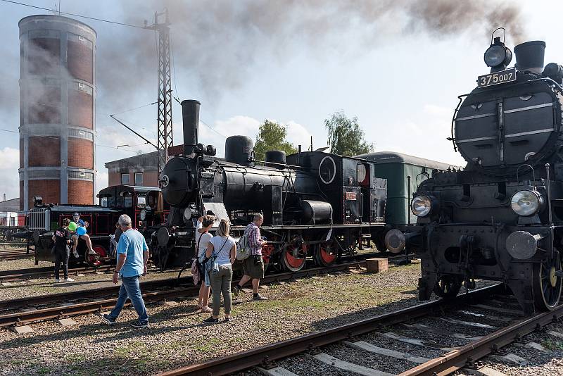 Den železnice v České Třebové.