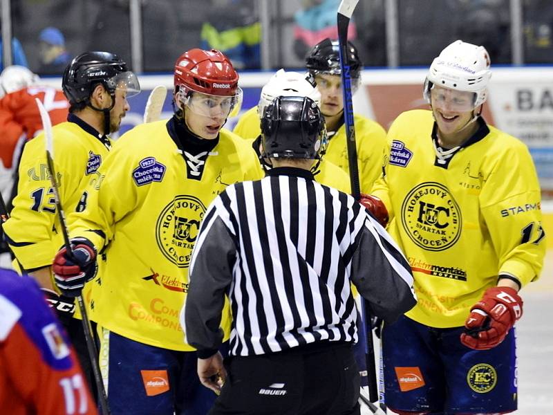 Krajská hokejová liga: HC Spartak Choceň - BK Havlíčkův Brod B.