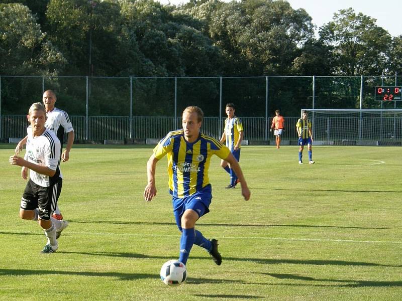 Česká fotbalová liga: TJ Jiskra Ústí nad Orlicí - FK Litoměřicko.