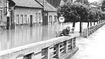 Povodně 1997 - Česká Třebová, Na Zámostí.