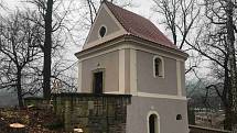 Rekonstruovaná hřbitovní kaple v Ústí nad Orlicí.