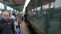 Parním vlakem na oslavy 170 let trati Česká Třebová Brno, to byl podtitul sobotních oslav výročí zahájení dopravy na trati do Brna.