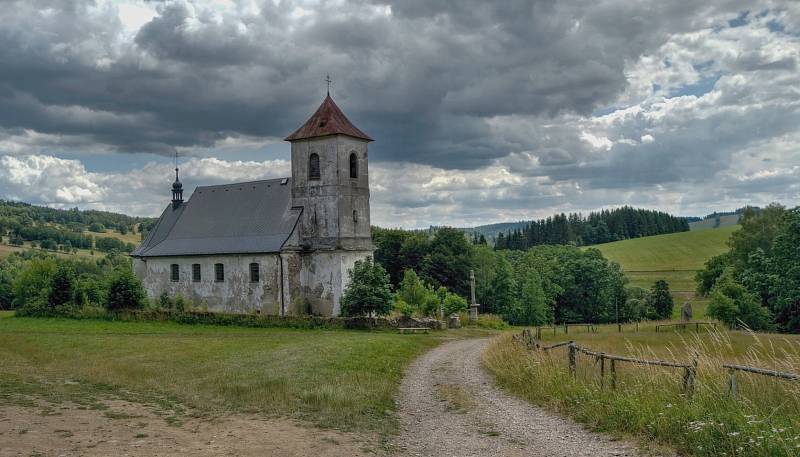 Vrchní Orlice kostel sv. Jana Nepomuckého