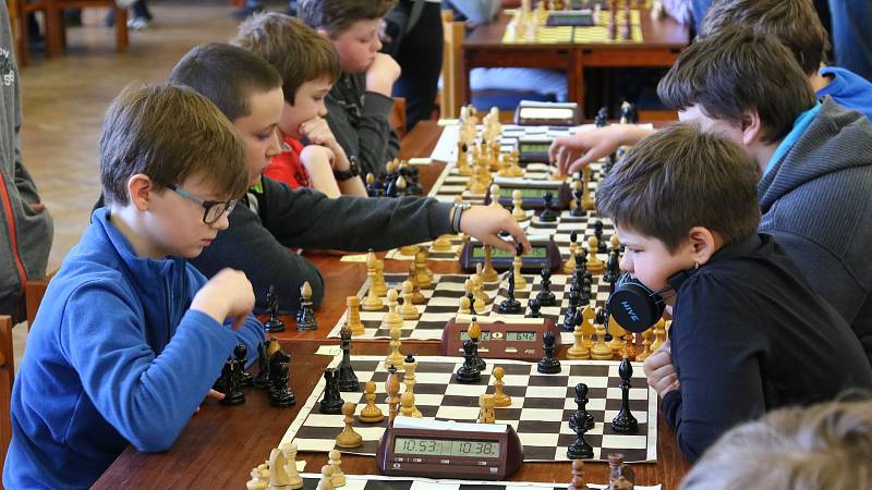 Orlická šachovnice a Krajský přebor dětí do osmi let v šachu.
