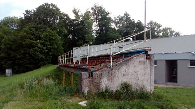 Atletický stadion v České Třebové.