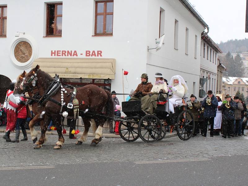 Jablonné ovládla masopustní veselice