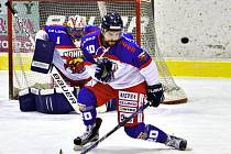 Krajská hokejová liga: HC Kohouti Česká Třebová - HC Chotěboř.