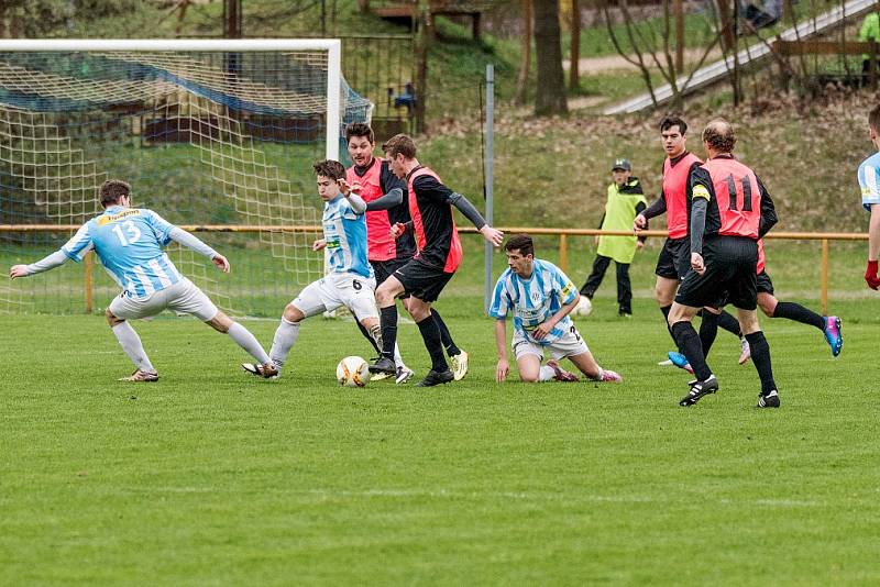 Krajský přebor ve fotbale: Česká Třebová - Slatiňany.