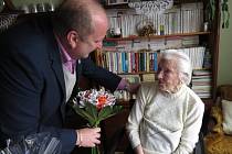 Nejstarší občanka Letohradu Lidmila Junková oslavila 103 let.