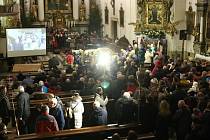 Na svátek svatého Štěpána, 26. prosince, se konal tradiční Živý betlém připravený Římskokatolickou farností Ústí nad Orlicí.