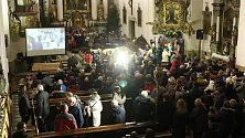 Na svátek svatého Štěpána, 26. prosince, se konal tradiční Živý betlém připravený Římskokatolickou farností Ústí nad Orlicí.