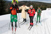 Poslední sníh - tradiční akce laškrounských turistů.