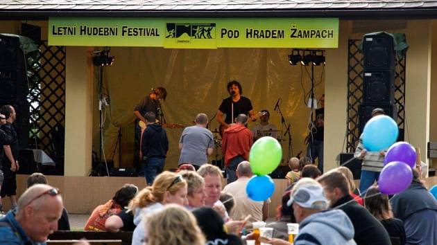 Letní hudební festival na Žampachu 2013.