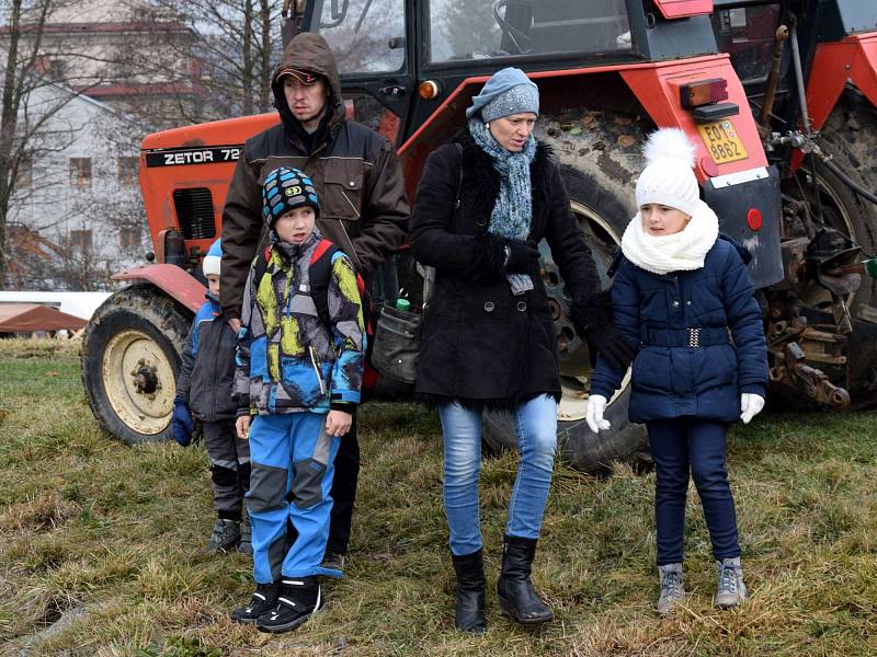 Výlov rybníka v Dolní Čermné 2016.