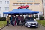 Roadshow Škoda Auto ve Střední škole automobilní Ústí nad Orlicí.