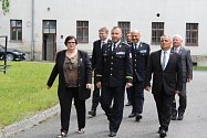 Ministryně spravedlnosti Marie Benešová navštívila Králíky, doprovázel ji generální ředitel Vězeňské služby ČR Petr Dohnal.