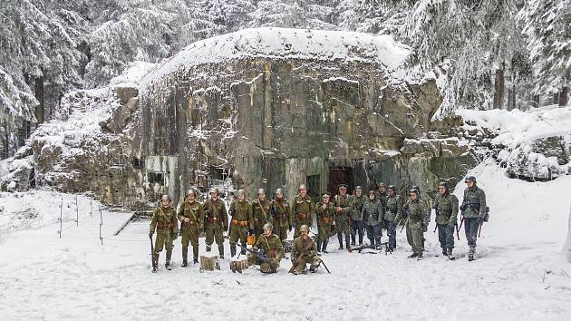 Historická armáda cvičila na Boudě.