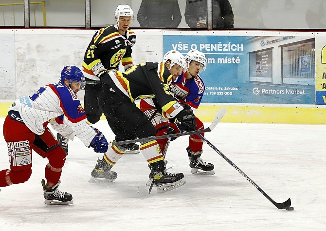 HC Kohouti Česká Třebová vs. Stadion Nový Bydžov (1. čtvrtfinále).