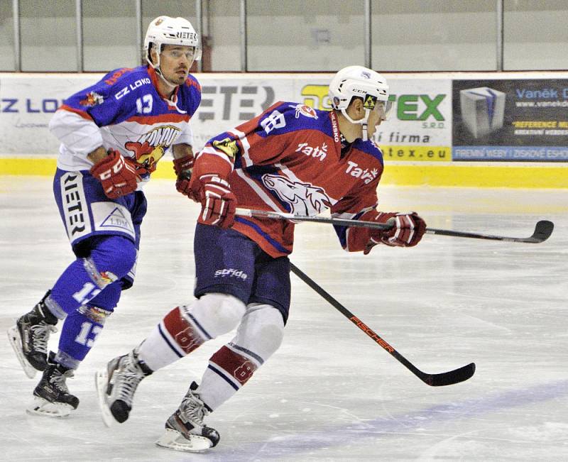 Krajská hokejová liga: HC Kohouti Česká Třebová - HC Hlinsko.