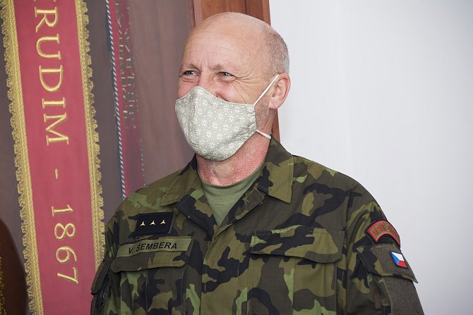 Novým velitelem pěší roty aktivních záloh se stal nadporučík Vratislav Šembera.