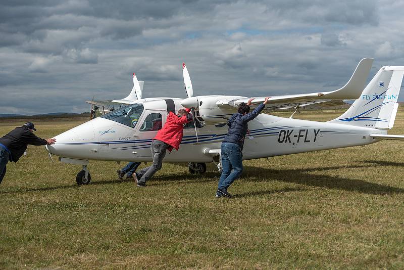 Z airshow v Žamberku.