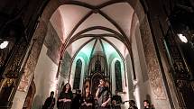 Festival Hudba pomáhá v kostele sv. Petra a Pavla v Morašicích.