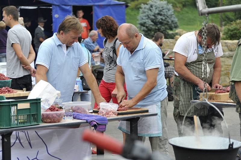 Guláš festival v Přívratu.