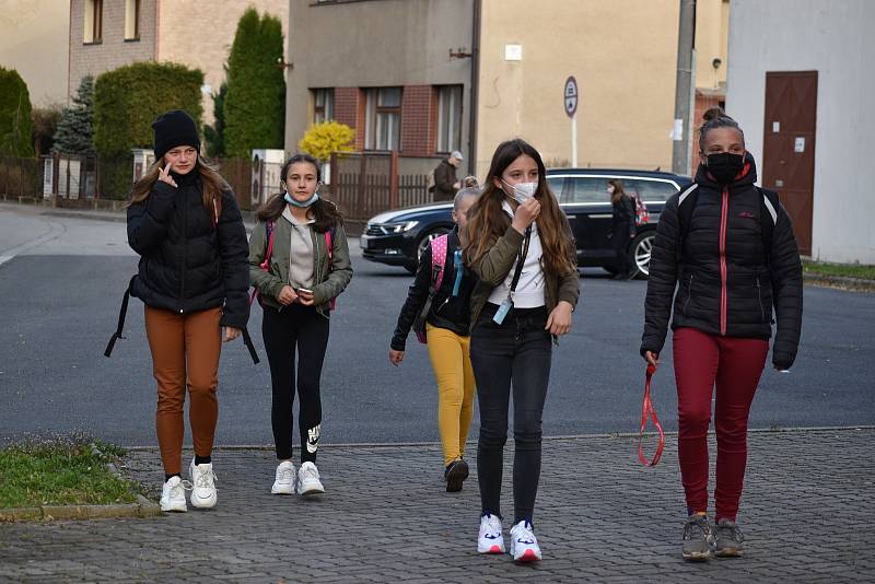 Do školy se dnes těšily také děti ze Základní školy Svatopluka Čecha v Chocni