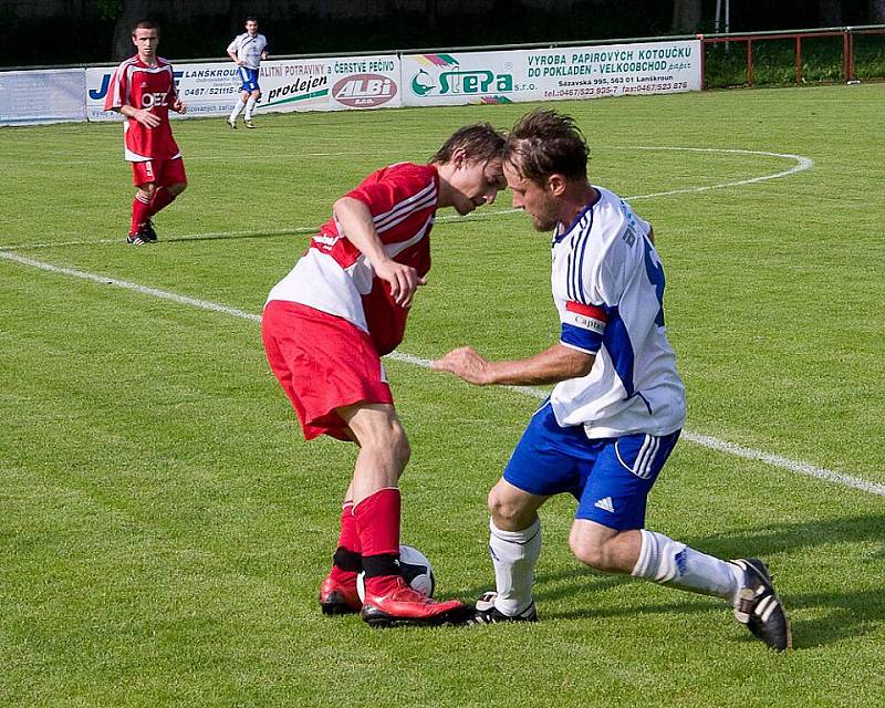 Lanškroun A vs. Letohrad B