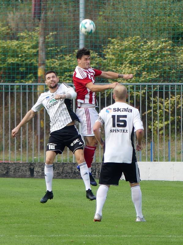 Česká fotbalová liga: TJ Jiskra Ústí nad Orlicí - SK Viktorie Jirny.