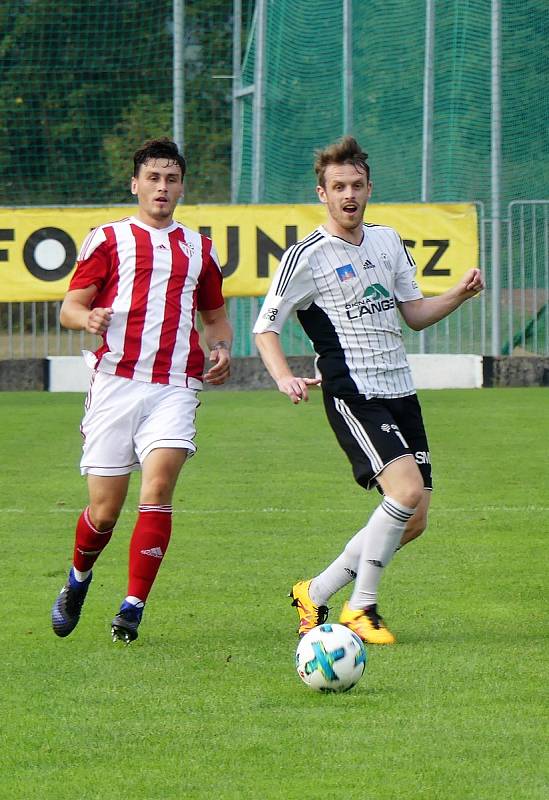 Česká fotbalová liga: TJ Jiskra Ústí nad Orlicí - SK Viktorie Jirny.