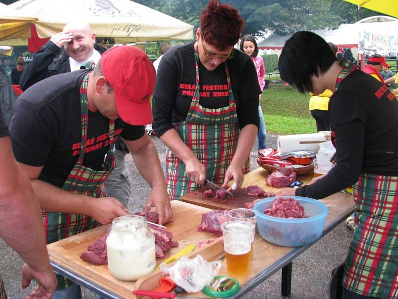 Guláš festival v Přívratu 2012.