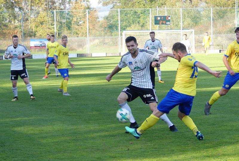 Česká fotbalová liga: TJ Jiskra Ústí nad Orlicí - FC Písek.