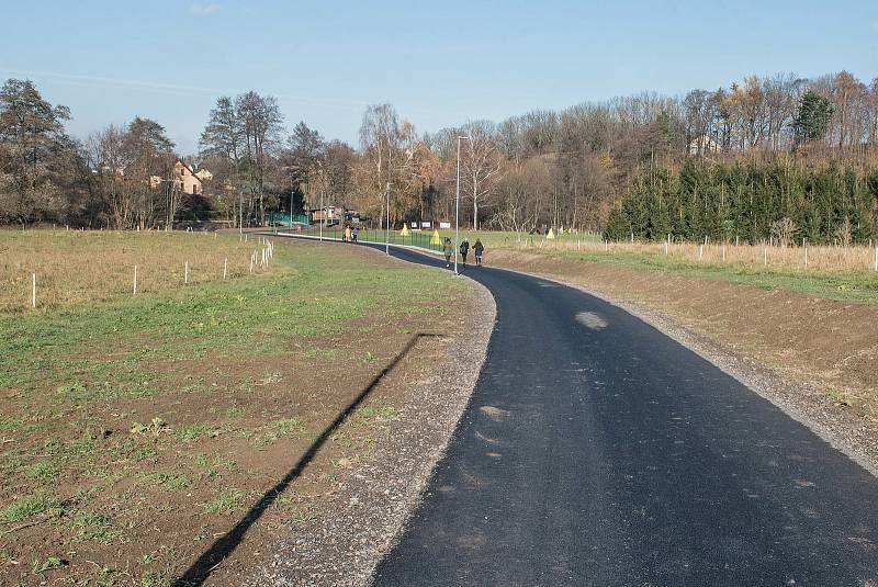 Cyklostezka mezi Českou Třebovou a Rybníkem se slavnostně otevřela 9. listopadu. FOTO: Město Česká Třebová