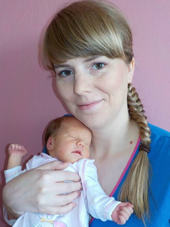 Johana Rybková je prvorozená dcera Kláry a Štěpána z Bystřece. Na svět přišla s váhou 2730 g dne 25. 5. v 14.04 hodin.