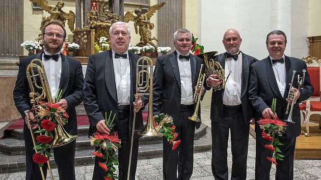 Kostel sv. Jakuba Většího v České Třebové ve čtvrtek 16. května rozezněl Prague Brass Ensemble – Pražský žesťový soubor.