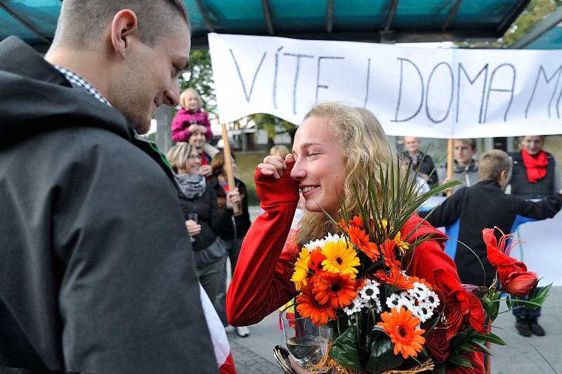 Michaela Stránská po návratu z MS v běhu do vrchu.