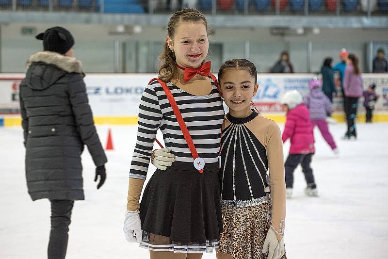 Na zimním stadionu v České Třebové se v sobotu konal karneval na ledě.