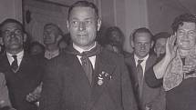 I. K. Čerepenko při návštěvě Březiny v roce 1965.