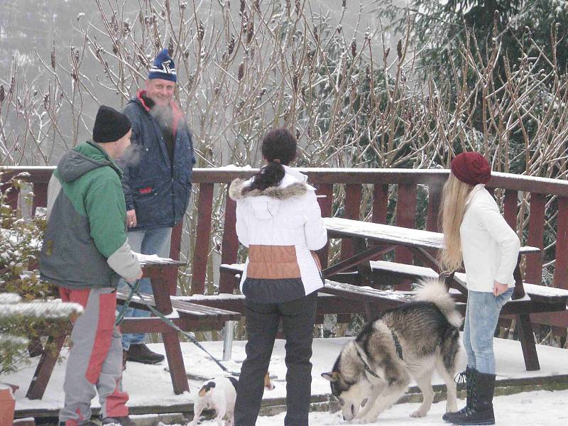 Novoroční výstup na Andrlův Chlum 2016.