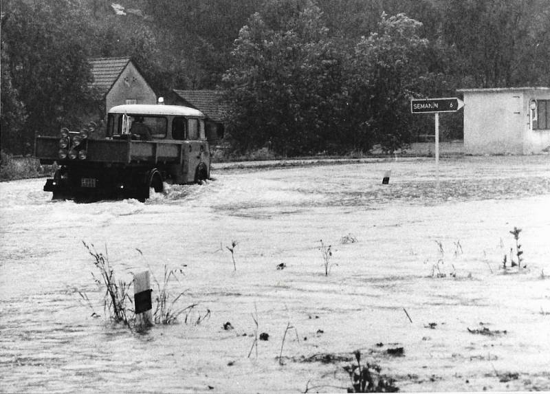 Povodeň v červenci roku 1997 na Orlickoústecku.