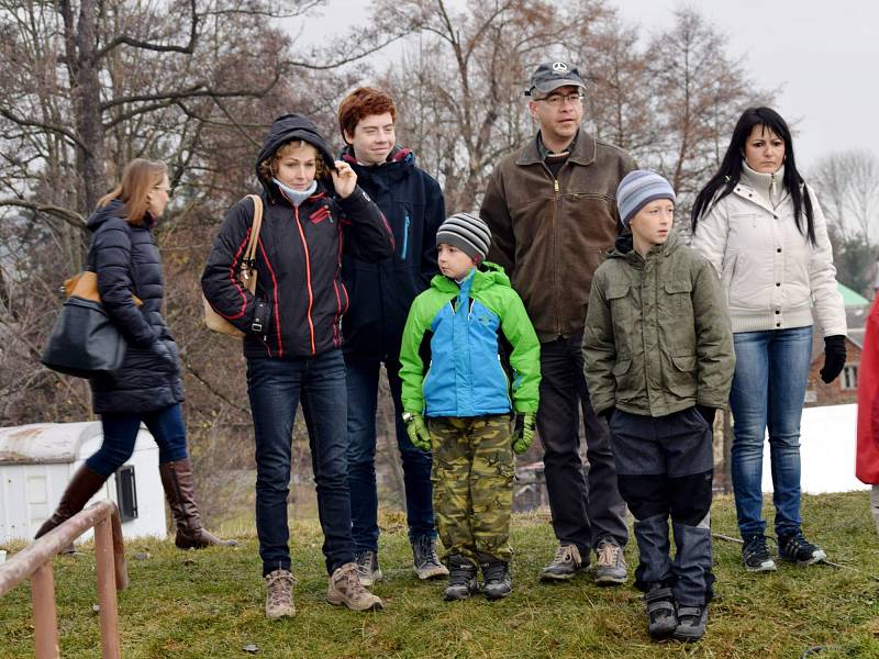 Výlov rybníka v Dolní Čermné 2016.