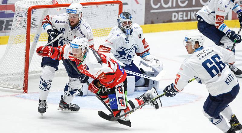 Hokejová extraliga - 1. kolo: Pardubice - Plzeň