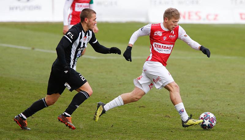 Fotbalová FORTUNA:LIGA: FK Pardubice - SK Dynamo České Budějovice.